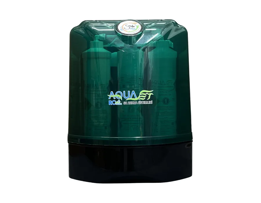 AQUASET RT-V105-P Smile Plus Serisi Kabinli Pompalı Su Arıtma Cihazı Yeşil AQUASET RT-V105-P Smile Plus Serisi Kabinli Pompalı Su Arıtma Cihazı Yeşil