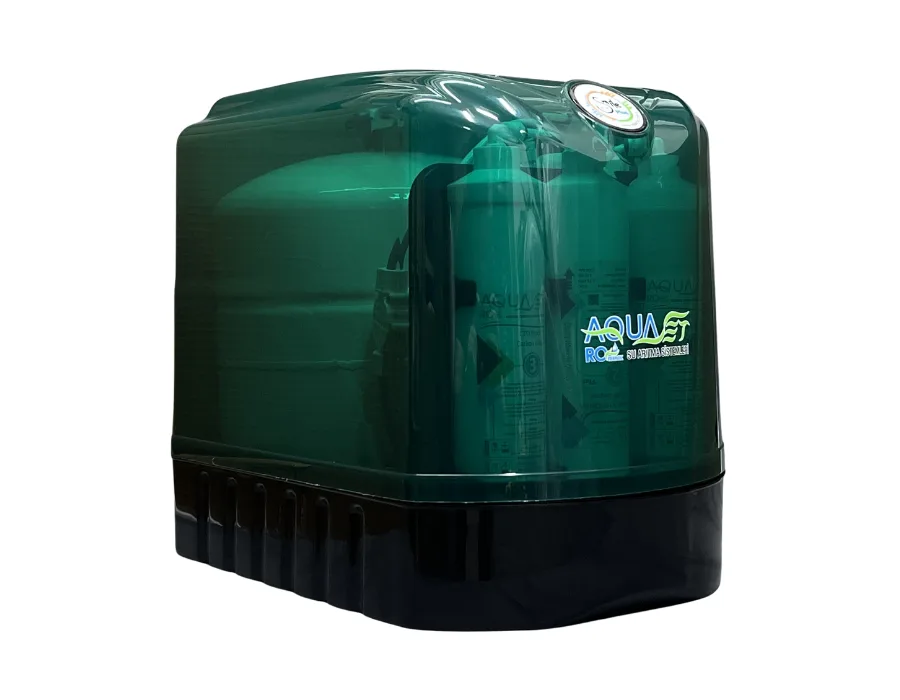 AQUASET RT-V105-P Smile Plus Serisi Kabinli Pompalı Su Arıtma Cihazı Yeşil AQUASET RT-V105-P Smile Plus Serisi Kabinli Pompalı Su Arıtma Cihazı Yeşil